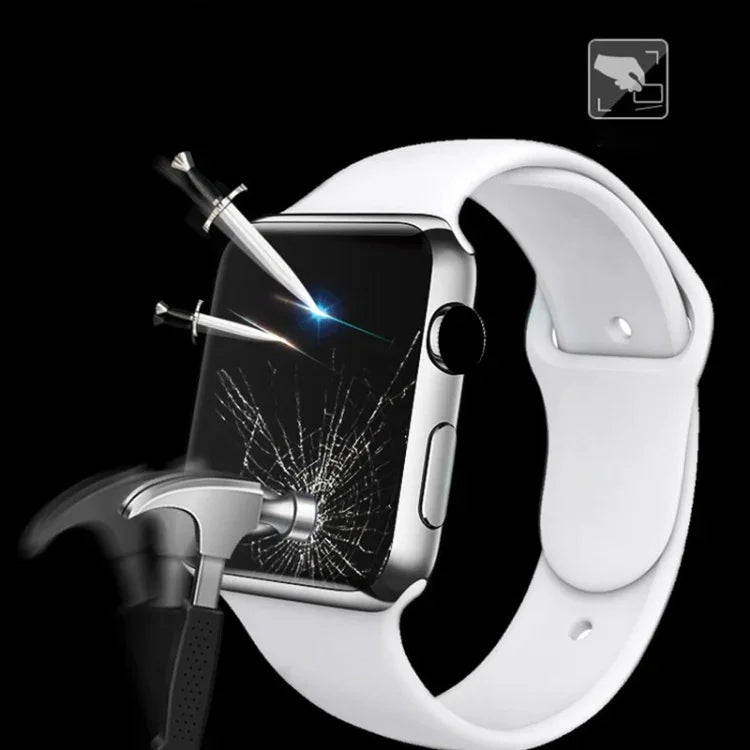 mocolo 0.33mm 9H 3D Round Edge Tempered Glass Film, For Apple Watch series 5 / 4  40mm, For Apple Watch series 5 / 4  44mm