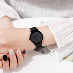 SKMEI 1530 Fashion Europe And America Simple Business Women Wristwatch Elegant Thin Female Student Quartz Watch