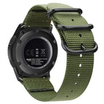For Samsung Galaxy Watch Active 20mm S3 Nylon Three-ring Strap, For Samsung Galaxy Watch Active 2 20mm / Gear S3