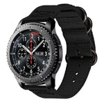 For Samsung Galaxy Watch Active 20mm S3 Nylon Three-ring Strap, For Samsung Galaxy Watch Active 2 20mm / Gear S3