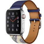 For Apple Watch 3 / 2 / 1 Generation 38mm Universal Silk Screen Psingle-ring Watchband
