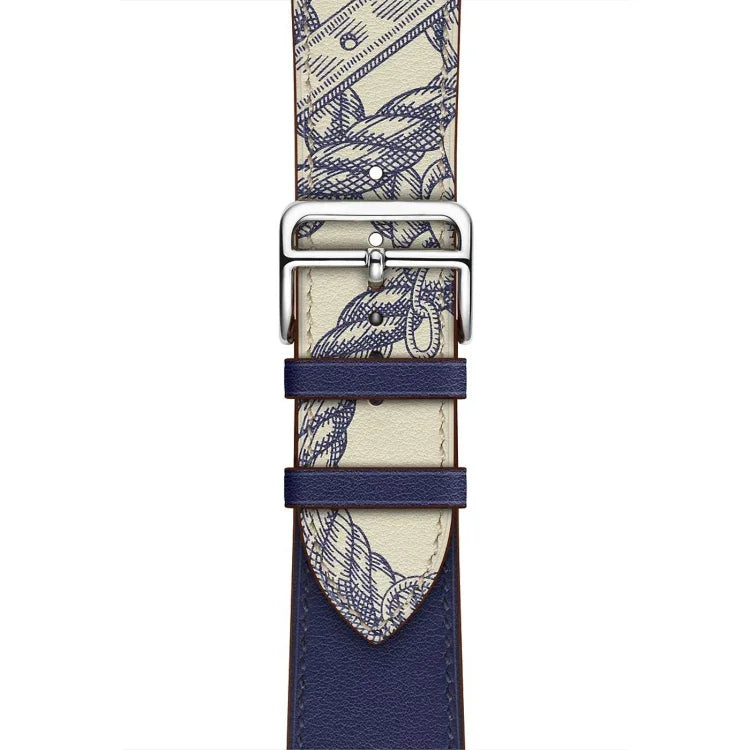 For Apple Watch 3 / 2 / 1 Generation 38mm Universal Silk Screen Psingle-ring Watchband