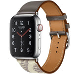 For Apple Watch 3 / 2 / 1 Generation 38mm Universal Silk Screen Psingle-ring Watchband