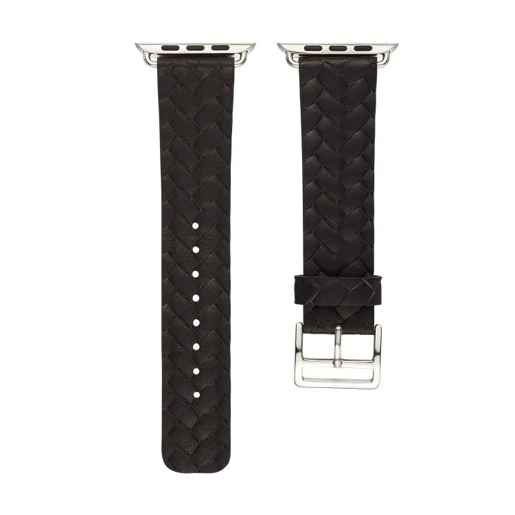 For Apple Watch Series 5 & 4 44mm / 3 & 2 & 1 42mm Braided Strap