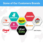Kraft Paper Takeout Bags, Size: 13x7x14.5cm, 50bags In One Package, 15x8x21cm, Natural, 21x11x27cm, Natural, 15x8x21cm, White, 21x11x27cm, White, 21x14x27cm, White, 26x12x31cm, White, 32x11x27cm, White