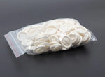 50 PCS Disposable Anti Static Rubber Latex Finger Cots Eyebrow Extension Gloves Practical Off Eyelash Extension Tool Accessories, Latex