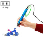 RP800A Childrens Educational Toys 3D Printing Pen, US Plug, EU Plug, AU Plug, UK Plug