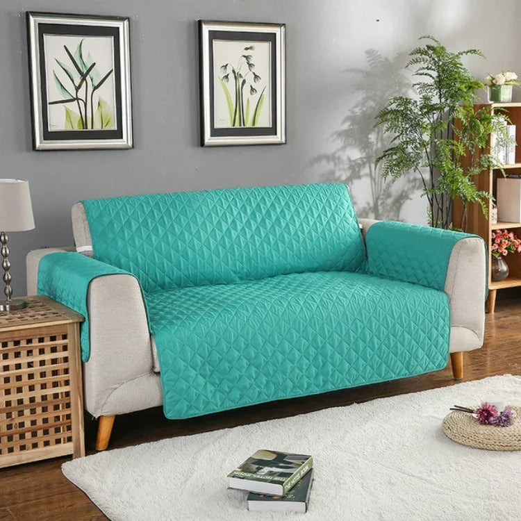 Reversible Machine Washable Sofa Couch Covers Anti-slip Recliner Sofa Protective Mat for Pet Dogs Cats, 55x196cm, 130x196cm, 190x196cm