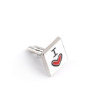 Fashion Good Husband Cuff Link， Men Shirt Charm Zinc Alloy Cufflinks