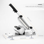 Alloy Stainless Steel Household Manual Thickness Adjustable Meat Vegetables Slicer Meat Slicing Machine, Meat Slicing Machine