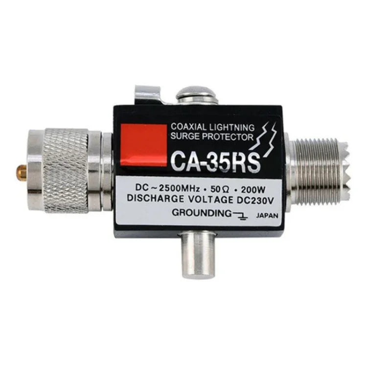 CA-35RS واقي صاعقة هوائي كوكسيال لمكرر راديو ووكيتوكي PL259 SO239، CA-35RS