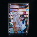 Magnetic Acrylic Transparent Rectangle Photo Frame Creative Birthday Photo Frame, 55x82mm, 60x90mm, 75x105mm, 89x128mm, 102x153mm, 128x178mm, 150x210mm, 254x203mm, 210x297mm
