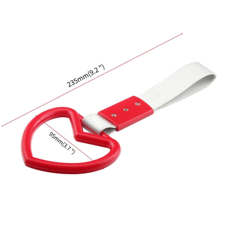 JDM Car Static Belt Decorative Warning Hanging Ring Rear Bumper Warning Ring Car Safety Hand Ring, Heart-Shaped Orange, Heart-Shaped Purple, Heart-Shaped White, Heart-Shaped Black, Heart-Shaped Blue, Heart-Shaped Red, Heart-Shaped Pink, Ring-Shape Red ...