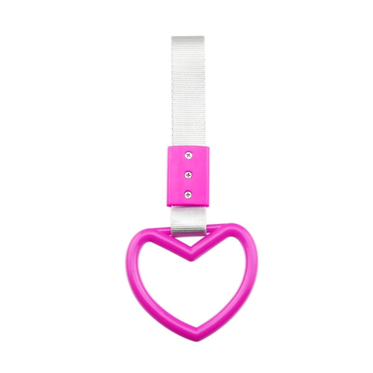 JDM Car Static Belt Decorative Warning Hanging Ring Rear Bumper Warning Ring Car Safety Hand Ring, Heart-Shaped Orange, Heart-Shaped Purple, Heart-Shaped White, Heart-Shaped Black, Heart-Shaped Blue, Heart-Shaped Red, Heart-Shaped Pink, Ring-Shape Red ...
