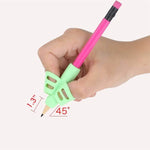 Non-toxic Children Pencil Writing Aid Grip Posture Correction Tools, Random Color Delivery, 1 PC