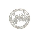 Round Happy Birthday Knife Die DIY Clip Book Album Greeting Card Making Stencil, Round Happy Birthday Shape