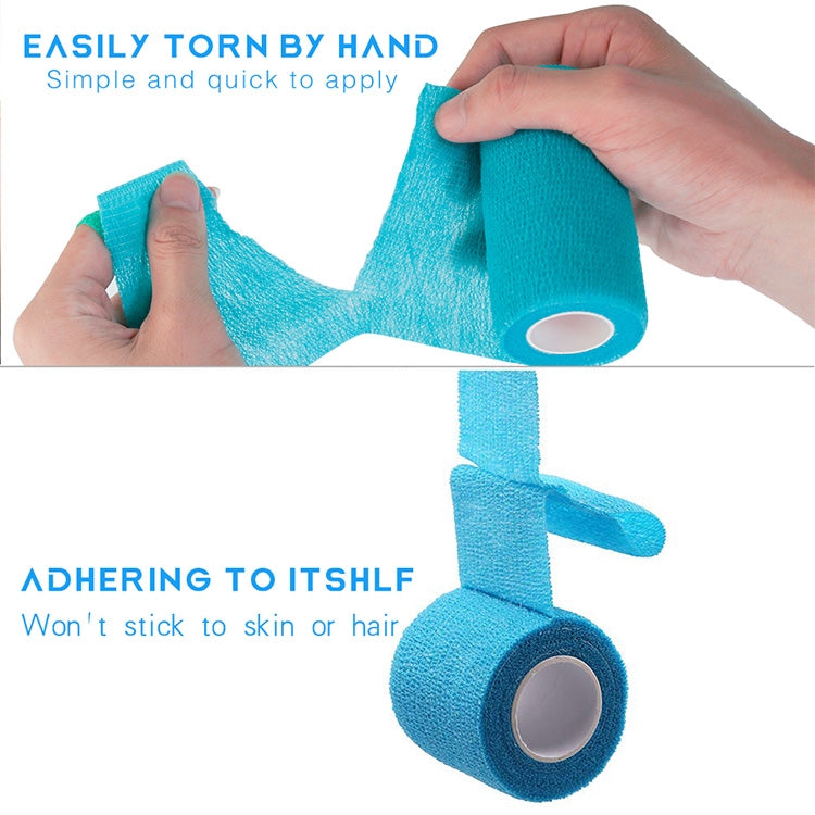 Self-adhesive Elastic Bandage for Sports, 450 x 2.5cm, 450 x 10cm