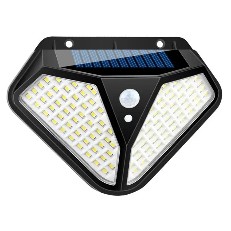 Solar Wall Lamp Body Induction Garden Lamp Villa Waterproof Outdoor Lighting Street Lamp, 102 LED
