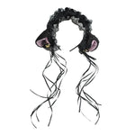 Cute Lace Cat Ears Headband Women Hair Accessory
