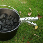 Outdoor Picnic Barbecue Aluminum Alloy Anti-scalding Pot Tongs