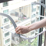 Multifunction Foldable Household Indoor Outdoor Balcony Telescopic Shelf Drying Racks Clothes Shoes Hanger, Drying Racks
