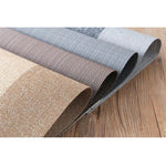 1796 Simple PVC Non-slip Insulation Table Mat Disposable Green Dishes Western Table Mat, 30 x 45cm
