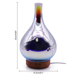 STB-XB10 3D Fireworks 7 Colors LED Night Light Air Humidifier Aroma Essential Oil Diffuser Mist Maker, US Plug, EU Plug, UK Plug, AU Plug
