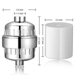 10-15 Layer Activated Carbon Bathroom Shower Filter Bathing Water Filter Purifier Water Shower Set, Activated Carbon Filter