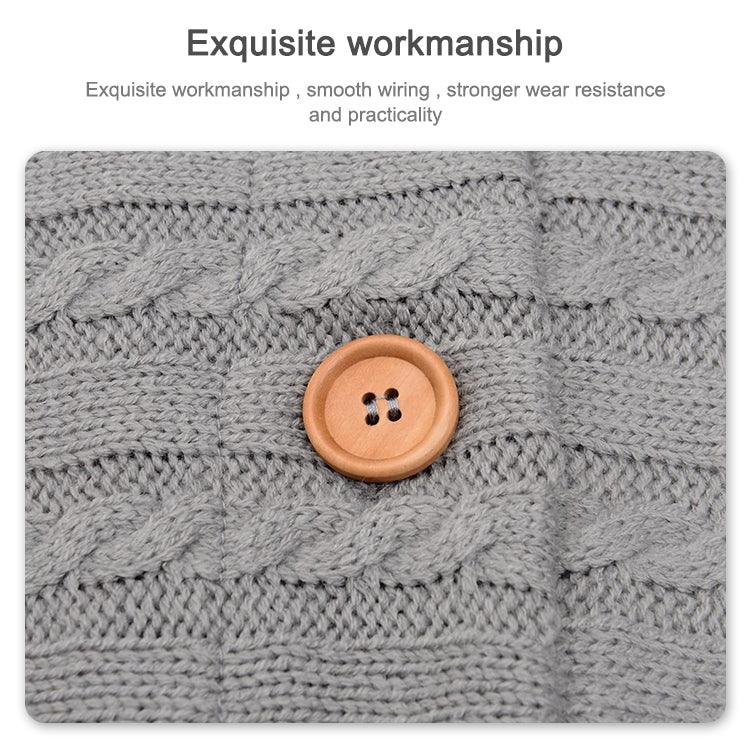 Warm Soft Cotton Knitting Envelope Newborn Baby Sleeping Bag