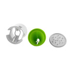 Kitchen Multi Function Spiral Funnel Rotating Cutting Grater Wiper, Rotating Cutting Grater