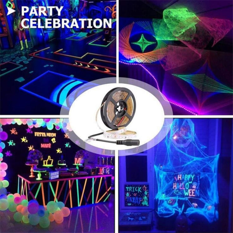 2835 SMD UV Purple Light Strip LED Lamp Decorative Light Strip, Waterproof 5m, Waterproof 10m, Bare Board 10m