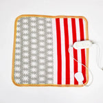 Animals Bed Heater Mat Heating Pad Winter Warmer Carpet Plush Electric Blanket Seat Heating Pad, 45x45cm 220V CN Plug