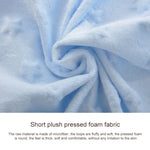 Spring and Autumn Double Layer Baby Knitted Fleece Blanket Bedding