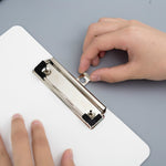 Simple File Board Folder Student Writing Board Paper Clip Restaurant Menu Folder