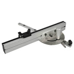 Woodworking Pusher Slide Ruler Woodworking Table Saw Measuring Tool, Single Tenon, Aluminum Handle, Copper Handle, Aluminum Handle + Tenon, Aluminum Handle + Tenon + Limit, Copper Handle + Tenon + Limit, Aluminum Handle + 450mm ＋ Limit                 ...