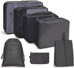Travel Storage Bag Set Folding Storage Bag, 7 In 1, 8 In 1 Beam Mouth, 8 In 1 Cosmetic Bag, 8 In 1 Toiletry Bag, 9 In 1 Cosmetic Bag, 9 In 1 Toiletry Bag