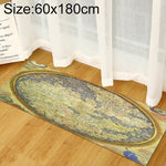 World Map Carpets Rug Bedroom Kids Baby Play Crawling Mat Memory Foam Area Rugs Carpet, 40x60cm, 40x120cm, 60x90cm, 60x180cm