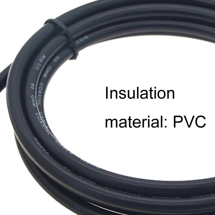 SMA Male To SMA Male RG58 Coaxial Adapter Cable, SMA Female To SMA Female 0.5m, SMA Female To SMA Female 1m, SMA Female To SMA Female 1.5m, SMA Female To SMA Female 3m, SMA Female To SMA Female 5m, SMA Female To SMA Female 10m