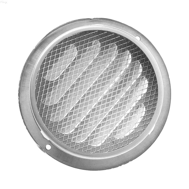 External Wall Stainless Steel Flat Head Rain and Insect Proof Bird Hood, 70mm, 80mm, 00mm, 120mm, 150mm, 180mm, 200mm