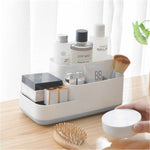 K204 Creative Plastic Detachable Grid Finishing Cosmetics Desktop Rack Storage Box