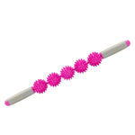 5 Ball Muscle Massage Relax Hedgehog Ball Yoga Stick Roller Stick