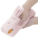 Plush Warm Water Bag Cartoon Rabbit Flushing Hot Water Bottle