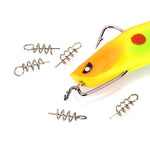 20 in 1 Luya Accessories Spring Pin For Lock Pin Soft Bait, 3.5CM 50 PCS