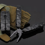 15 in 1 Outdoor Camping Survival Tool Foldable Multifunctional Pocket Plier, 11 in 1