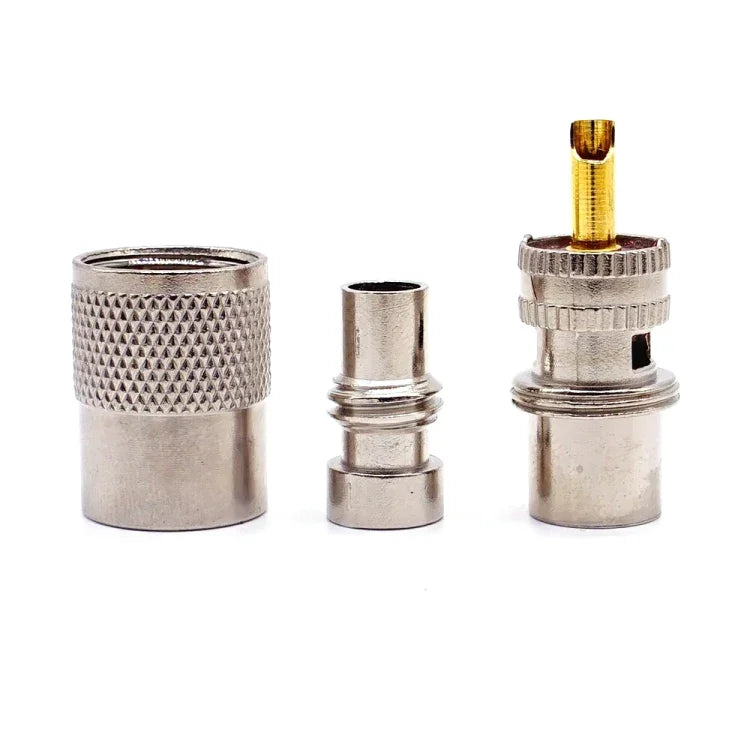 10pcs UHF Male PL259 Connector RG8 / RG58 Cable Lug Antenna Connector, UHF Male