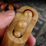 Buddhist Beads Chanting Rolling Automatic Induction Digital Display Electronic Counter, Rolling Induction-Sandalwood