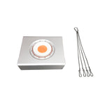 75W Plant Growth Light Ultra-Thin High-Brightness Full-Spectrum COB Indoor Greenhouse Light With Plug, EU Plug