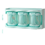Plastic Seasoning Box Multi-purpose Combination Seasoning Rack Kitchen Supplies, One Grid, Two Grid, Three Grid, Four Grid