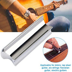Metal Zinc Alloy Solid Guitar Slider Folk Slide Block, Metal 70mm(Silver), Metal 70mm(Gold)