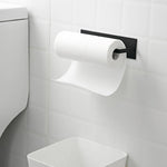 Punch-free Wall-mounted Bathroom Kitchen Roll Holder Towel Rack